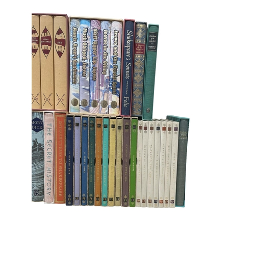 697 - Folio Society - mixed collection of Folio books to include Rider Haggard, P.G Wodehouse, Shakespeare... 