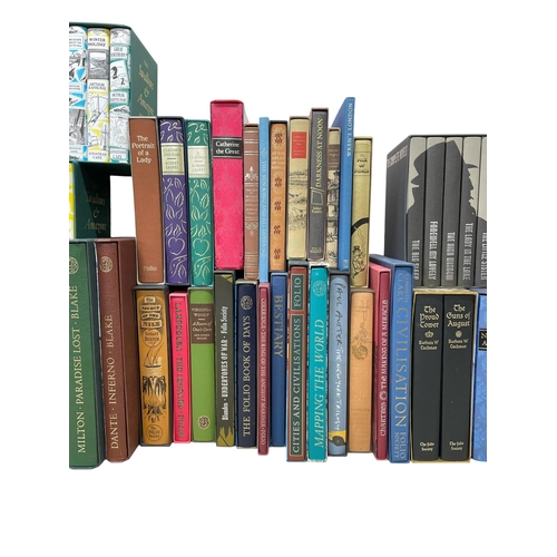 699 - Folio Society - mixed collection of Folio books to include Arthur Ransome, Raymond Chandler, Barbara... 