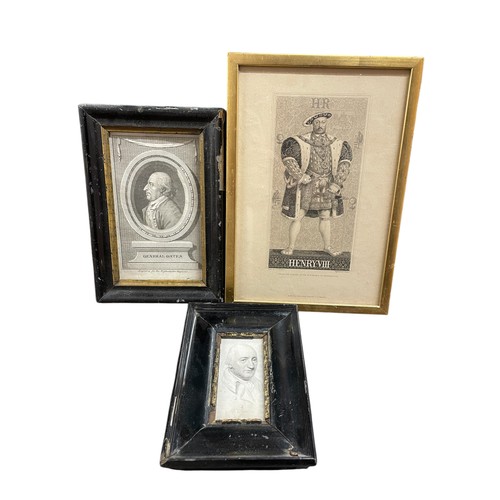 1617 - A quantity of framed prints from a Bloomsbury collector and traveller, including various antique exa... 