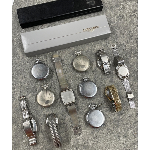29 - Mixed watches - Vintage Seiko 5 Automatic stainless steel gents watch, Seiko quartz, Favre-Leuba, fi... 