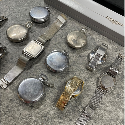 29 - Mixed watches - Vintage Seiko 5 Automatic stainless steel gents watch, Seiko quartz, Favre-Leuba, fi... 