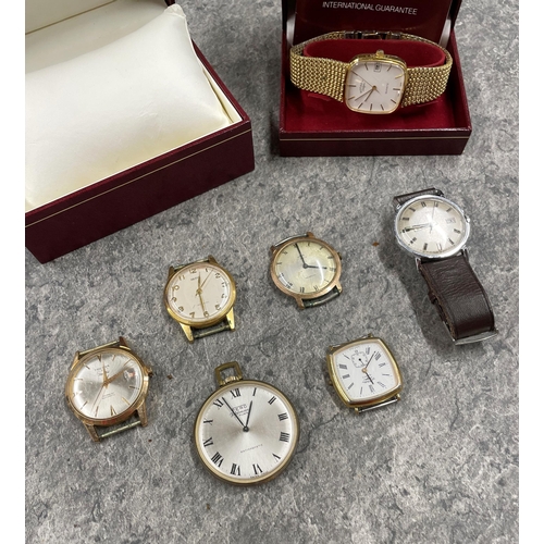 30 - Mixed watches - Timex, Casio World Time, cased Rotary and others