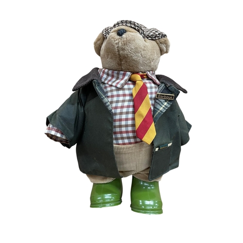 GabrielleDesigns社 Barbour テディベア Henry Gabrielle Designs Paddington Hooray Henry Sloane Bear, with