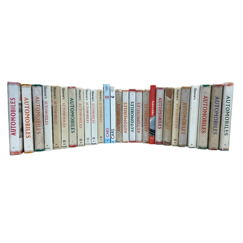 33 - Collection of vintage 'The Observer's Book Of' automobiles (27)