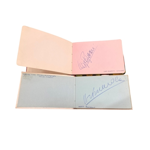 60 - An extensive autograph collection of racing drivers from the 1950's, 60's and 70's. Autographs inclu... 