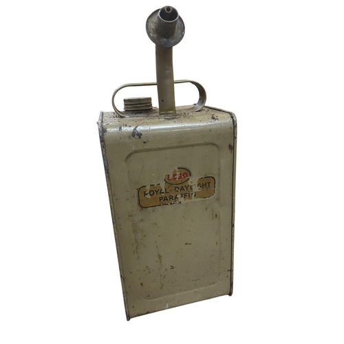 38 - Mixed collection of vintage automobilia to include Esso oil can, oil funnels, Castrol oil can and Ki... 