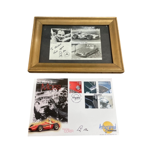 54 - Collection of Goodwood memorabilia - to include sixteen GRC badges, framed photo and signature of St... 
