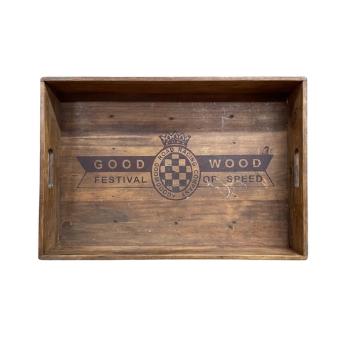54 - Collection of Goodwood memorabilia - to include sixteen GRC badges, framed photo and signature of St... 