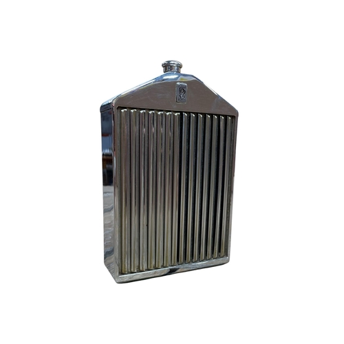 23 - Ruddspeed Ltd Rolls Royce chrome radiator decanter, 20cm high