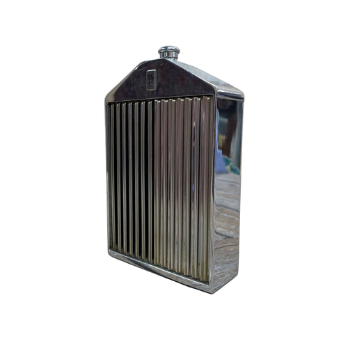 23 - Ruddspeed Ltd Rolls Royce chrome radiator decanter, 20cm high