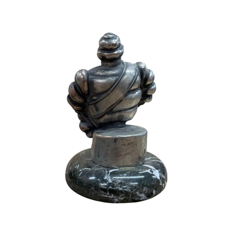 27 - Vintage Michelin bakelite ashtray, 15cm long, with a further Michelin resin ornament (2)