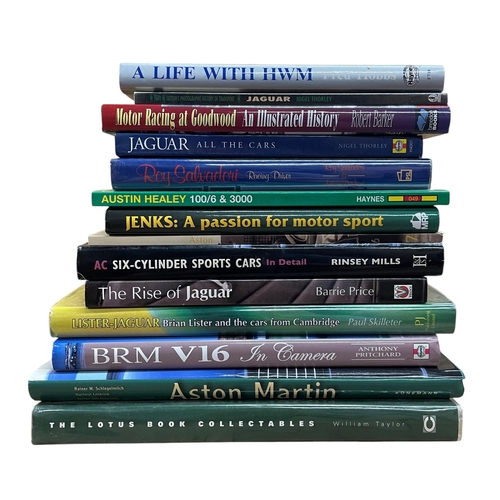 55 - Collection of vintage hardback books relating to British GT & Sports Cars from the 1950's and 1960's... 