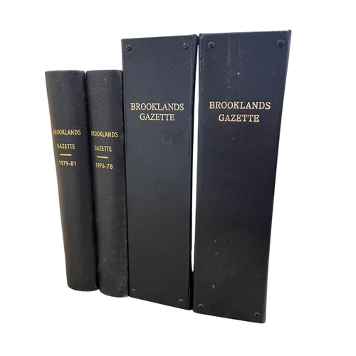 43 - Large collection of The Brooklands Society Gazette magazines and hardback books