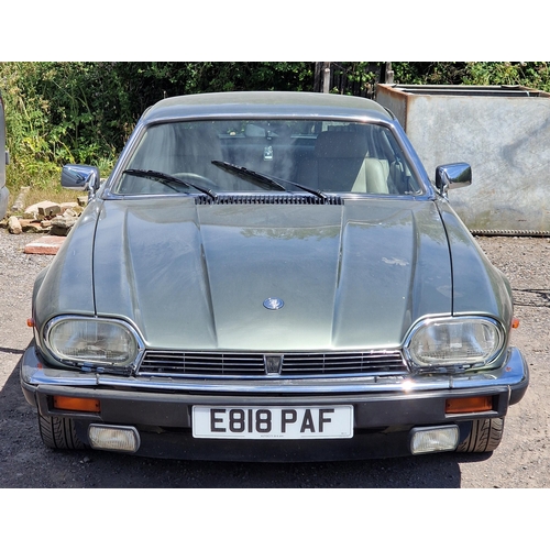 1 - 1987 Jaguar XJS Automatic Sports, E818 PAF, in green, 3590cc, petrol, 97k miles, v5 present with lot... 