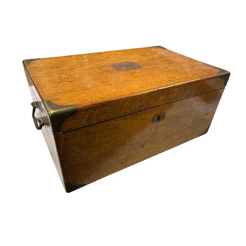 318 - Good quality near complete Odiot French silver three tier canteen of cutlery, golden oak and brass b... 