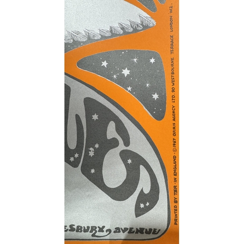 568 - Original The Who at the Saville Theatre, October 22nd 1967, artwork by Hapshash and the Coloured Coa... 