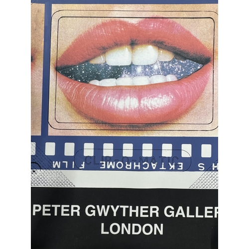 580 - Joe Tilson (1928-2023) ' Clip-O-Matic' Peter Gwyther Gallery Poster, screenprint on wove paper, 88cm... 