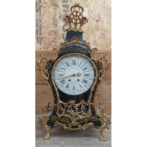 492A - Possibly by André-Alexandre De Ribaucourt of Paris, Once magnificent French boule bracket clock, lar... 