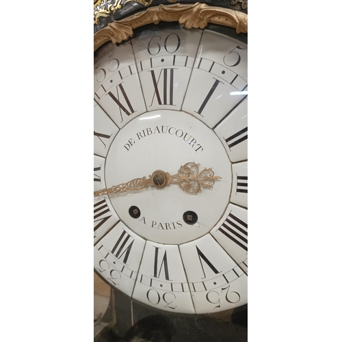492A - Possibly by André-Alexandre De Ribaucourt of Paris, Once magnificent French boule bracket clock, lar... 
