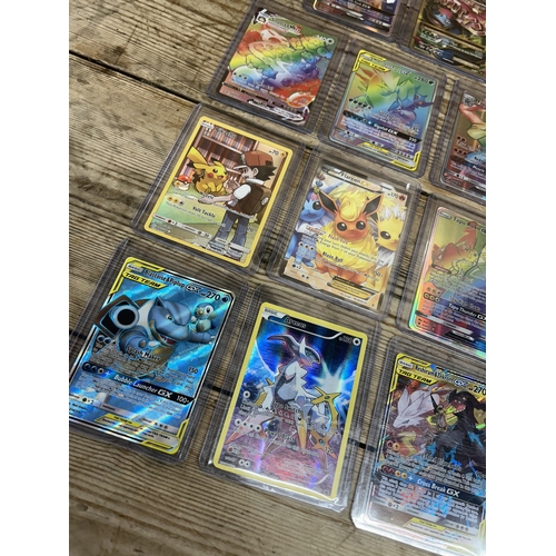 628 - Collection of Pokémon cards from a mixed assortment of sets, to include scarce holographic examples ... 