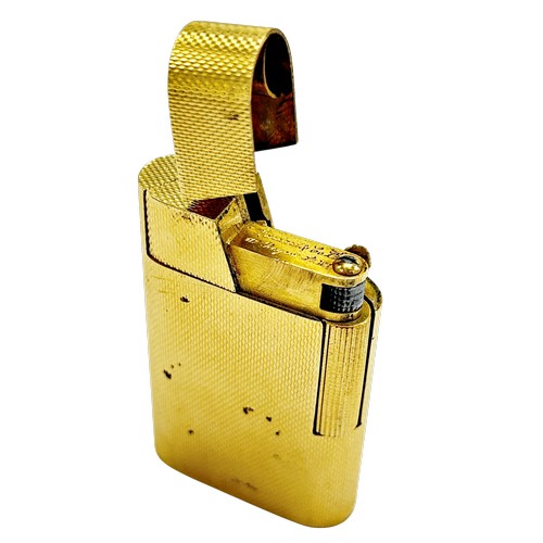 270 - A mid 20th century 18ct gold cased pocket lighter by Garrard & Co Ltd, 112 Regent St, W1, with engin... 