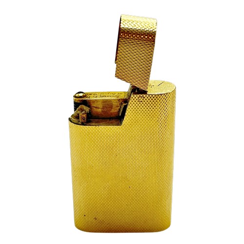 270 - A mid 20th century 18ct gold cased pocket lighter by Garrard & Co Ltd, 112 Regent St, W1, with engin... 