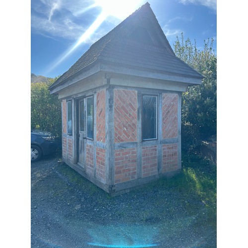 675 - Incredible two storey quaint Tudor style red brick summer house, with insulated elm and oak interior... 