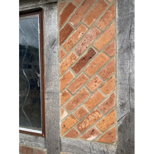 675 - Incredible two storey quaint Tudor style red brick summer house, with insulated elm and oak interior... 