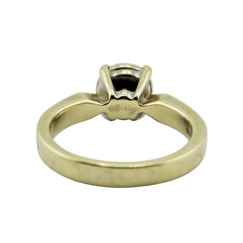 56 - A modern 9ct gold and diamond seven stone cluster ring, the round brilliants approx. 0.245cts total,... 
