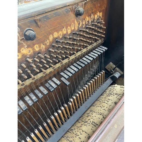 59 - A. Tomasso & Son of Southgate - An early 20th century crank-operated barrel piano / organ, with pain... 