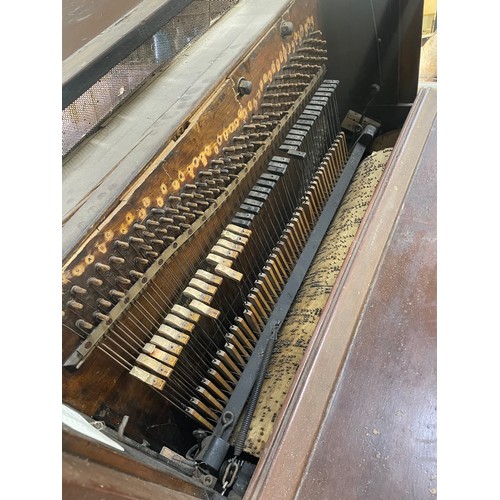 59 - A. Tomasso & Son of Southgate - An early 20th century crank-operated barrel piano / organ, with pain... 