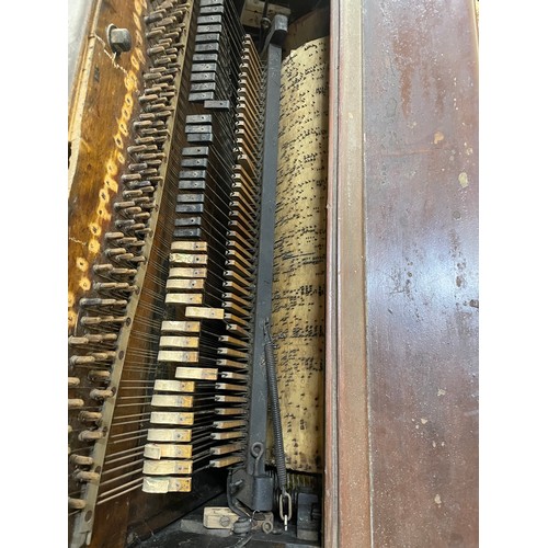 59 - A. Tomasso & Son of Southgate - An early 20th century crank-operated barrel piano / organ, with pain... 