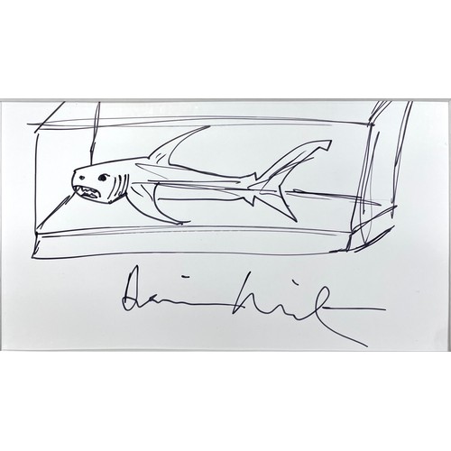 11 - Damien Hirst (b. 1965) - Shark in formaldehyde, with accompanying photograph of the original exhibit... 
