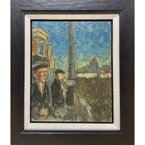 12 - Ruskin Spear (British 1911-1990) - Outside the Red Lion, Barnes, signed lower left, oil on board, 25... 