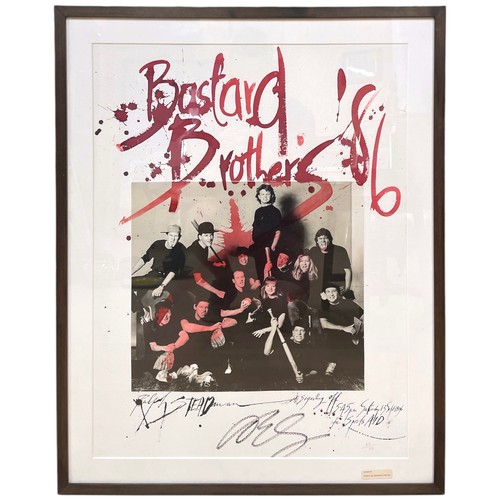 16 - David Bailey (b. 1938) and Ralph Steadman (b. 1936) for Sport Aid 1986 - 'Bastard Brothers '86',  li... 