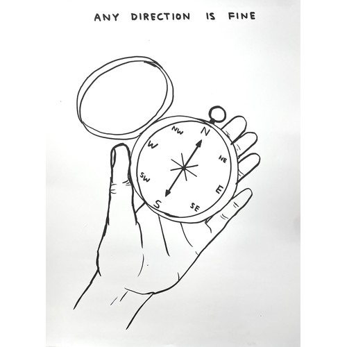 37 - David Shrigley (b. 1968) - Four Shrig Shop posters; 2 x 'I Received a Clonk to The Head' (2021), 'Do... 