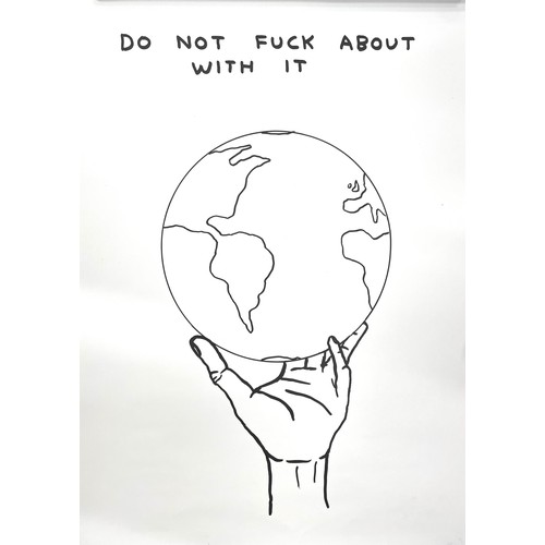 37 - David Shrigley (b. 1968) - Four Shrig Shop posters; 2 x 'I Received a Clonk to The Head' (2021), 'Do... 