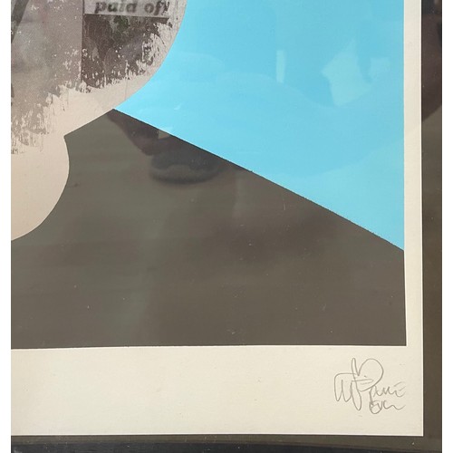 39 - Pure Evil / Charles Uzzell-Edwards (b. 1968) - '4 Million Scratchcard Rollover Marilyn', signed and ... 