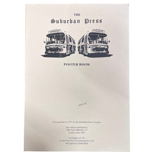 42 - Jamie Reid (1947–2023) - The Suburban Press Poster Book (2007), portfolio of 22 lithographic prints ... 