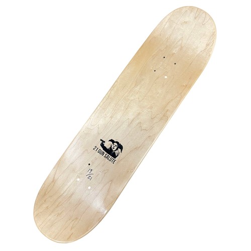 49 - Banksy for Clown Skateboards - ‘21st Anniversary Deck - 21 Gun Salute Original Fever' (2000), hand s... 