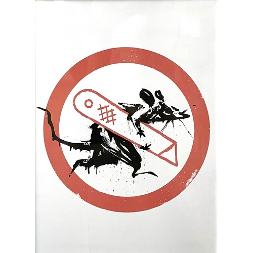 51 - Banksy (British, b. 1974) - Cut & Run, set of two posters for Banksy's 2023 Glasgow exhibition, each... 