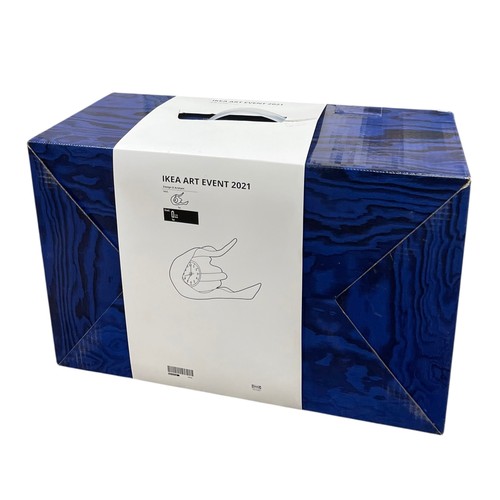 55 - Daniel Arsham for Ikea - 2021 Ikea Art Event clock, signed to base, boxed. Clock measures 22cm H x 4... 