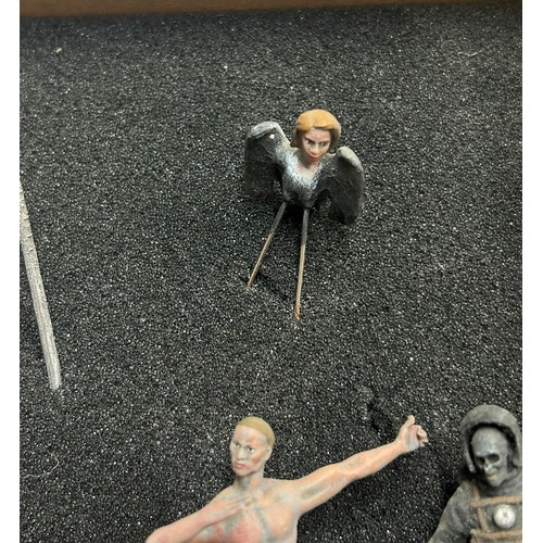 43 - Jake & Dinos Chapman (Chapman Brothers) - Hell Souvenir (2022); selection of 1:35 scale lead hand-pa... 