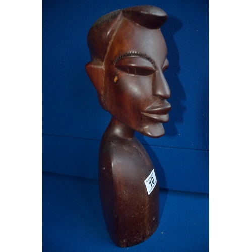 10 - East African Somali hardwood male figure