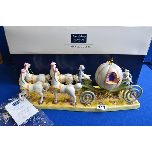 117 - Disney showcase Royal Doulton Cinderella 