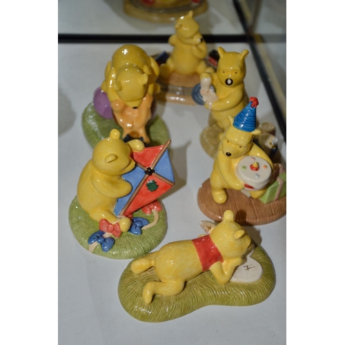 160e - Group of six Royal Doulton Winne the Pooh figures