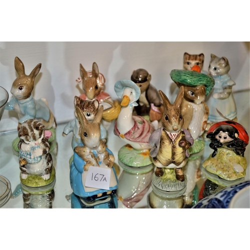 167a - Set of 11 Royal Albert Beatrix Potter figures