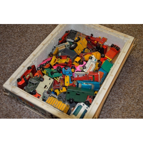 214 - Box of various die cast toys