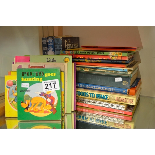 217 - Various Children's books incl Disney, WE Johns, Noddy etc