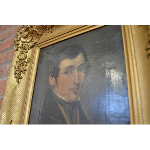 246a - Oil painting of a Gent Phineas Lowther 1780-1856